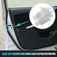 thumbnail image 2 of Motor de actuador de bloqueo de puerta eléctrica del lado del conductor trasero izquierdo Unique Bargains para Honda Odyssey 2005-2010 5 puertas No.72663-SHJ-A11 Blanco, 2 of 8