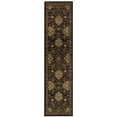 thumbnail image 2 of Oriental Weavers Hudson Area Rug - 042G1 - 6'7" x 9'6" - in Brown/ Beige - Vintage Inspired, Stain Resistant, Family and Pet Friendly , Dining, Living Room Rug, 2 of 5