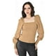 thumbnail image 1 of Sueter de escote cuadrado Roman Fashion /Juvenil, 7495 (Beige) beige CH, 1 of 4