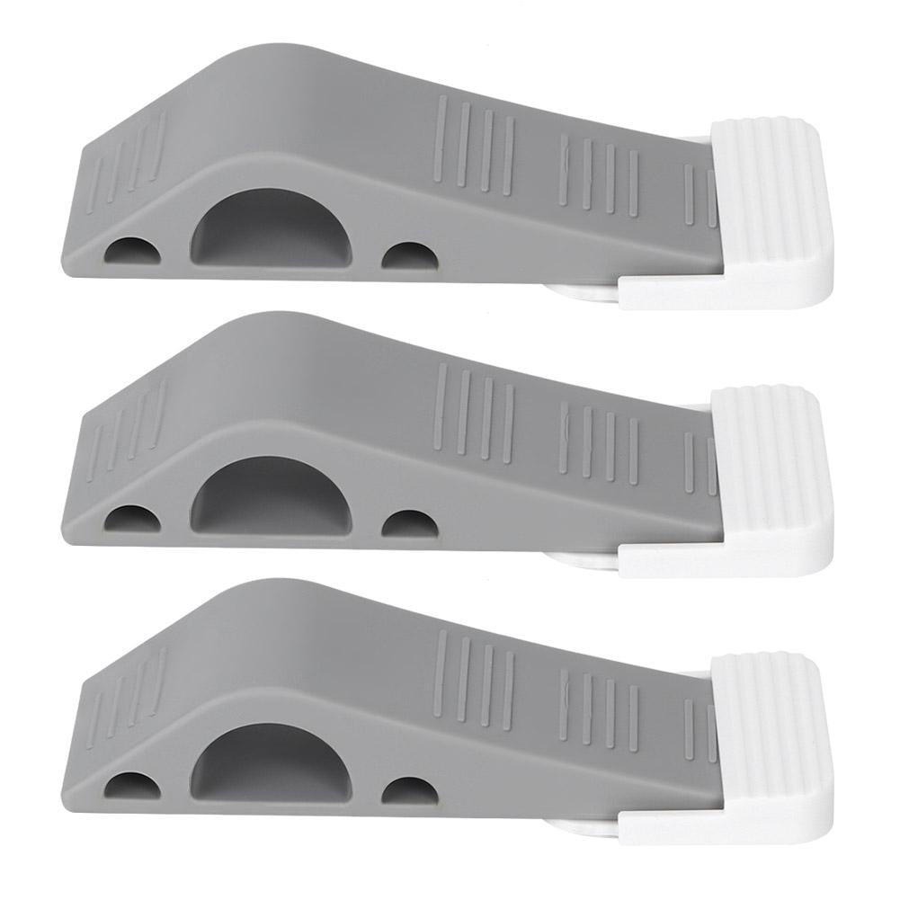 Tebru 3pcs Door Stopper Wall Door Blocker Kids Protector Decorative