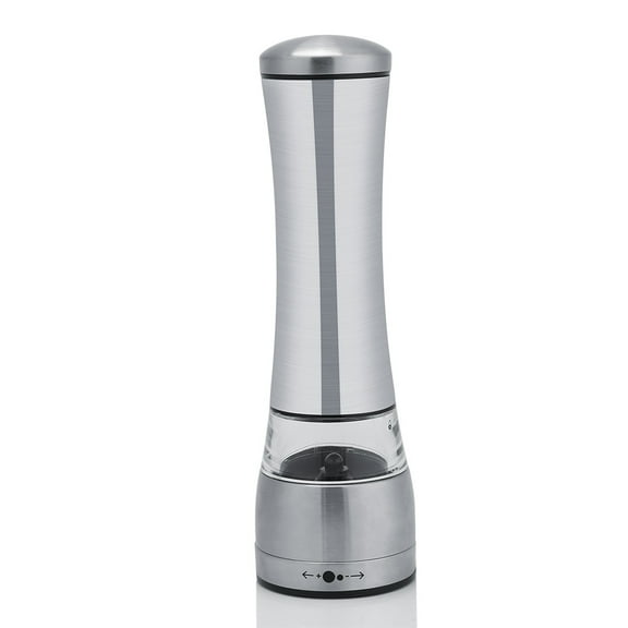 Tebru Stainless Steel Silver Color Manual Pepper Grinder