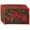 Poinsettias, variant on Violet Linen Seasonal Xmas Christmas Holiday Tapestry Pattern, Polyester Tapestry Jacquard, Cardinal Birds, 12 Inch by 18 Inch, Rectangle, Set of 4, Decorative Place Mats
