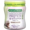 Nature's Bounty Optimal Solutions Complete Plant Protein & Vitamin Decadent Chocolate Shake Mix