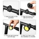 thumbnail image 5 of Set de Luces para Bicicleta | Mini Luz Delantera y Trasera Multifuncional para Bicicleta | 24 LEDs COB 100 Lúmenes | Recargable por USB | 4 Modos | Fácil Instalación | Seguridad para Ciclismo en, 5 of 9