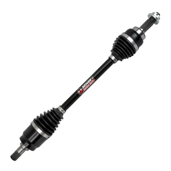 Demon Powersports Front Right Heavy Duty Axle for (2009-2013) Honda Big Red, Made Up of 4340 Chromoly Steel, in Dual Heat Treated High Strength, Gives Wider Angles & in Molybdenum Grease Precision