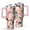 Boston Terrier Dog, variant on OBREWU Boston Terrier Dog and Flower Florals Tumbler with Handle and Lid,Boston Terrier Dog and Flower Florals 40oz Double Wall Vacuum Insulated Tumbler,Cups Gift for Women and Men