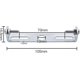thumbnail image 3 of 4 Pack Ceiling Light Fixture Bracket 105mm Ceiling Pendant Light Fitting Ceiling Lamp Cover Plates Light Fig Ceiling Plate With, 3 of 4