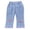 Light Blue, variant on Toddler Baby Girls Baggy Jeans Bow Pearl Decoration Wide Leg Denim Pants Casual Elastic High Waist Denim Trousers Streetwear(Sky Blue,6-12 Months)