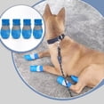 thumbnail image 5 of 4PCS Anti-Slip Cute Pet Paw Protectors Waterproof Warm Dog Foot Covers Winter Dog Shoes Puppy Boots Dog Snow Shoes BLACK M 3-7.5KG, 5 of 8