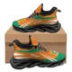 thumbnail image 1 of Zapatillas de baloncesto Blade para hombre, , con bandera de Costa de Marfil, informales, blancas, a la moda., 1 of 6