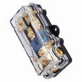 thumbnail image 6 of Power Distribution Block (2 Way) 4/8 AWG Gauge Fuse Holder Distribution Block 4 Gauge in to (2) 8 Gauge Out,1 x Power Distribution Block, 6 of 8