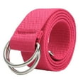 thumbnail image 7 of Dress Choice Men Women Casual Canvas Web Belts,Sport Adjustable Fabric Belt with Black Double D-ring, 7 of 7