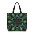 thumbnail image 1 of Balery Peacock Feathers Bolsa de Mano para Mujeres con Cremallera, Bolsa de Gimnasio con Compartimentos, Bolsa para Laptop, Bolsa para Trabajo, 1 of 7