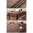 thumbnail image 4 of Wood Grain Printed Tablecloth Brown Tablecloth Waterproof And Oilproof 140X200Cm Brown, 4 of 5