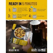 ReadyWise Outdoor Pro Adventure Meal, Breakfast Skillet, Freeze-Dried, 2 Servings/Pouch