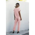 thumbnail image 2 of Nouveaux Ensembles Assortis pour Femmes Ensembles de Pantalons Longs Décontractés Design Original Col Rond Vêtements Couleur Unie, 2 of 2