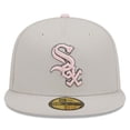 thumbnail image 2 of Men's New Era  Khaki Chicago White Sox 2023 Mother's Day On-Field 59FIFTY Fitted Hat, 2 of 6