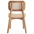 thumbnail image 4 of Manhattan Comfort Versailles 16.5" Wood Dining Chair in Natural (Set of 4), 4 of 7