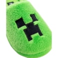 thumbnail image 4 of Minecraft Boys Creeper Printed Slippers, 4 of 6