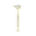 thumbnail image 3 of ANGARA Natural 0.71 Ct. Diamond Solitaire Engagement Ring in 14K Yellow Gold for Women (Ring Size: 3), 3 of 10