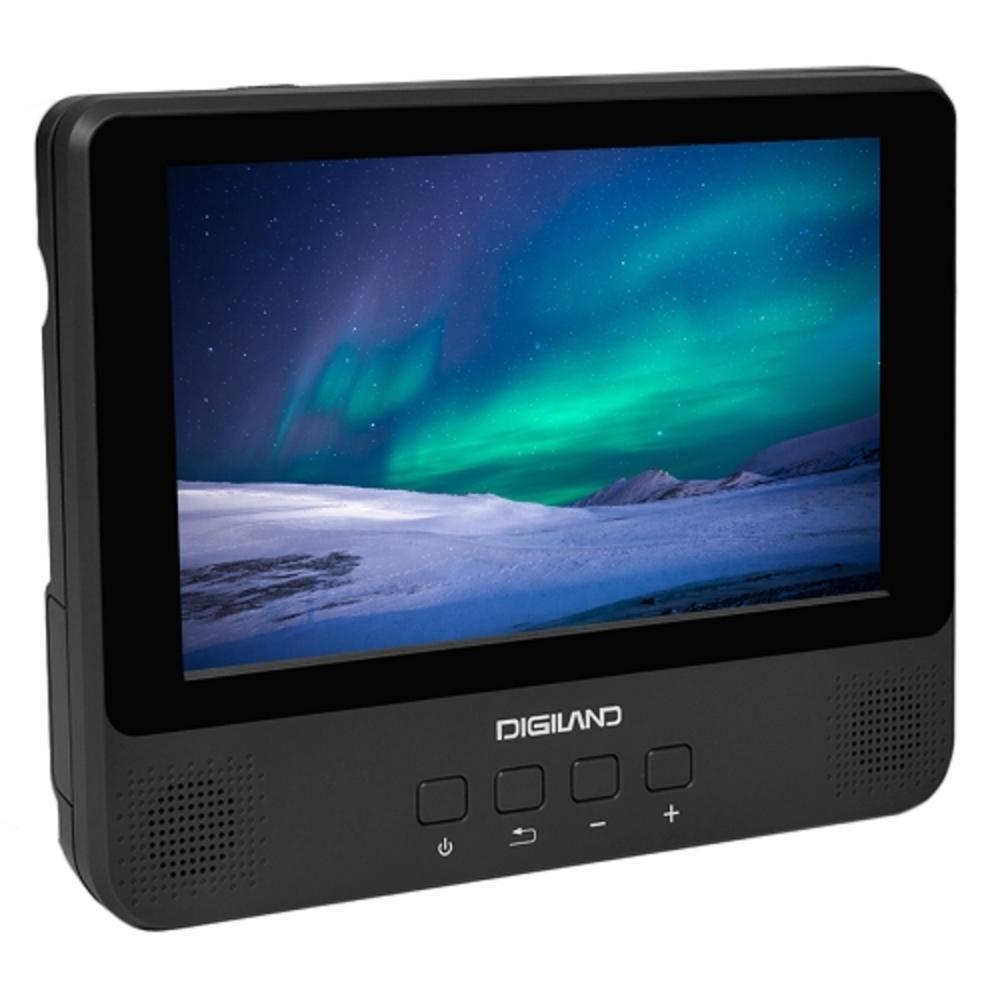 Digiland DL9002-BLACK 2-in-1 Android Tablet + DVD Player - Quad-Core 1.3GHz 1GB 16GB 9 Touchscreen Tablet Android 7.0 - image 2 of 2