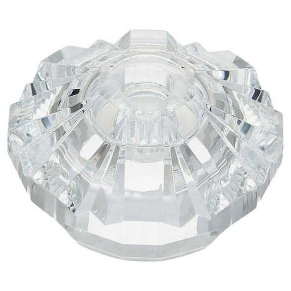 Thrifco 7546131 Aftermarket 940-230 Price Pfister Avante Tub Shower Faucet Rectangle Broach Handle - Clear Acrylic HOT/COLD