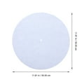 Turntable Platter Mat Pad Antistatic Record Players Mat Antivibration