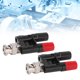 thumbnail image 1 of Banana 2 Uds BNC Macho A Doble Conector Banana Hembra De 4mm Conector Adaptador Divisor Coaxial RF, 1 of 7
