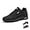 Black, variant on Men Kilboot Orthopedic Shoes Lace-Up Sneakers,Extended Width Foot and Heel Comfortable Breathable Anti-Slip Low Top Walking Shoes