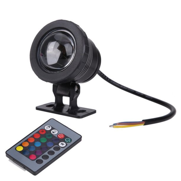 Foco sumergible sumergible LED para estanque Foco reflector RGB FleinngHoz JD711620674