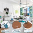 thumbnail image 3 of Soporte para toallas de papel YLOVAN Turtle, decoración de cocina costera, 3 of 8