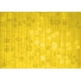 thumbnail image 1 of Ahgly Company Machine Washable Indoor Rectangle Abstract Yellow Contemporary Area Rugs, 8' x 10', 1 of 4