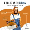 thumbnail image 3 of Sharewood Forest Friends Snugible Fiona the Fox Adult | Blanket Hoodie  Pillow, 3 of 7