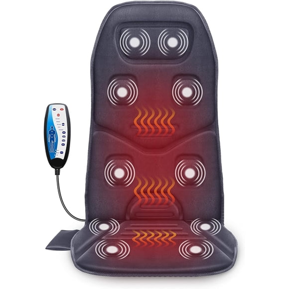 Masajeador de espalda con cojín para sillón de masaje COMFIER, color gris