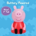 thumbnail image 4 of Lámpara con forma de figura de Peppa Pig de Paladone con luz nocturna y sonido para niños, 4 of 7