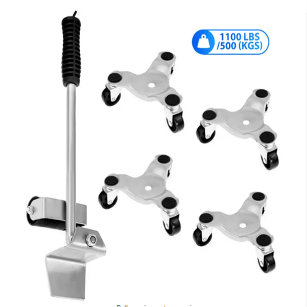 ZOUYUE Furniture Mover with Wheels & Furniture Lifter Set, 360