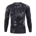 thumbnail image 2 of Outfmvch hoodies for men Outdoor Quick-drying Camouflage Long Sleeves T-Shirts womens tops mens sweaters Black, 2 of 5