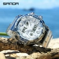 thumbnail image 5 of SANDA Top Brand 2022 New Men's Watches Sport Military Quartz Watch for Men Digital Watch Waterproof Clock relogio masculino 3100, 5 of 6