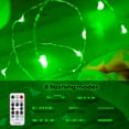 thumbnail image 4 of String Lights HXWEIYE 300 LED USB, verde, 3 x 3 m, 8 modos, temporizador, 4 of 6