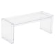 thumbnail image 1 of Wosthever Soporte de almacenamiento transparente para escritorio, estante de juguetes apilable transparente, libro para el hogar, suministros Almacenamiento y organización del hogar tipo plano, 1 of 6