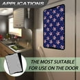 thumbnail image 6 of FUIALDOLG RV Door Window Shade Cover American Stars Blackout RV Door Window Shades Camper Sunshade Privacy Protection Travel Trailer Motorhome Sun Shade Accessories, 26 x 17.3 inches, 6 of 7