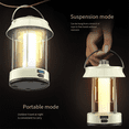 thumbnail image 4 of Portable Camping Lantern - USB Rechargeable LED Camp Light, Adjustable Outdoor Tent Lamp with Atmosphere Lighting, 4 of 6