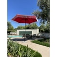 thumbnail image 2 of 9ft 8 Ribs Replacement Umbrella Canopy w/ Tassels in Red (Canopy Only), 2 of 3