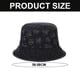 thumbnail image 2 of Sombrero de pescador vaquero con flores, circunferencia de 56-58 cm, sombrero de lavabo con sombrilla de verano para mujer, sombrero protector solar, 2 of 5