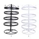 thumbnail image 5 of Guardurnaity Organizador Ahorro de espacio Agujeros redondos de 4 niveles Pulseras Colgantes Pernos de hierro Estante de almacenamiento Soporte de Ropa, zapatos y accesorios Miscelánea Blanco, 5 of 6