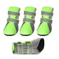 thumbnail image 2 of SPRING PARK Small Dog Shoes, Slip Resistant 4pcs Dog Puppy Boots Booties Pet Sneakers with Reflective Fastener Tape for Small Medium Dogs, Protect Paws Easy to Wear Daily Use, 2 of 7
