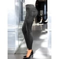 thumbnail image 4 of Leggins Mujer Mezclilla Unitalla Faja Alta Estilo Pantalón Mezclilla, 4 of 5