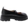 thumbnail image 2 of Steve Madden Landon Mary Jane Flat Cuero Negro 9 para Mujer, 2 of 3