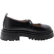thumbnail image 2 of Steve Madden Landon Mary Jane Flat Cuero Negro 9 para Mujer, 2 of 3