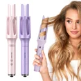 thumbnail image 2 of Automatic Hair Curler 32MM Big Wave Auto Rotating Ceramic Hair Roller Professional Curling Iron Hair Waver Wand Styling Tools, 2 of 10